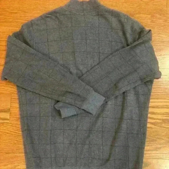 Fairway & Greene quarter zip luxury pullover size Large Pristine - Picture 9 of 12